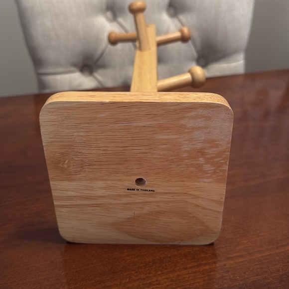 Wooden Mug or Jewelry Tree Stand - Picture 9 of 10